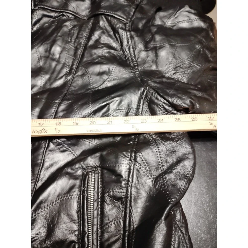 VTG Diamond Plate Buffalo Leather 